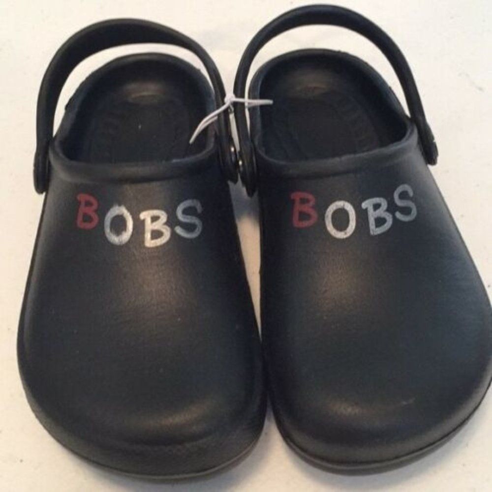 NEW Skechers Bobs Kids Skechers Black Clogs
